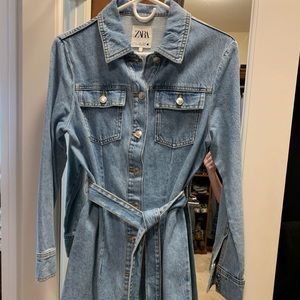 Zara denim dress - Brand new